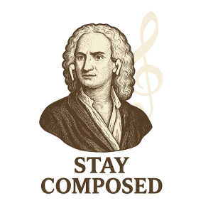 Stay Composed - Baroque T-Shirt